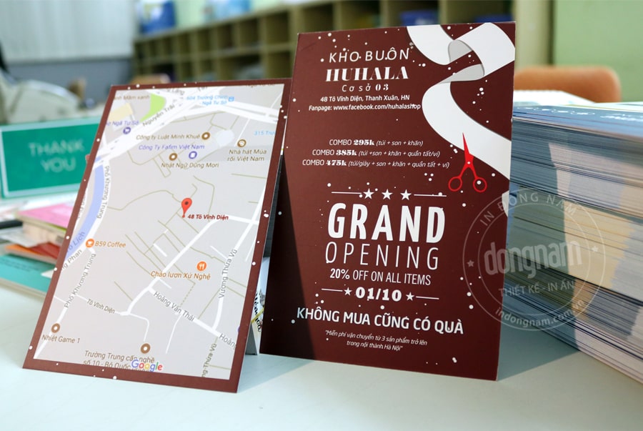 Địa chỉ in thiệp mời giá rẻ tại Hà Nội uy tín nhất